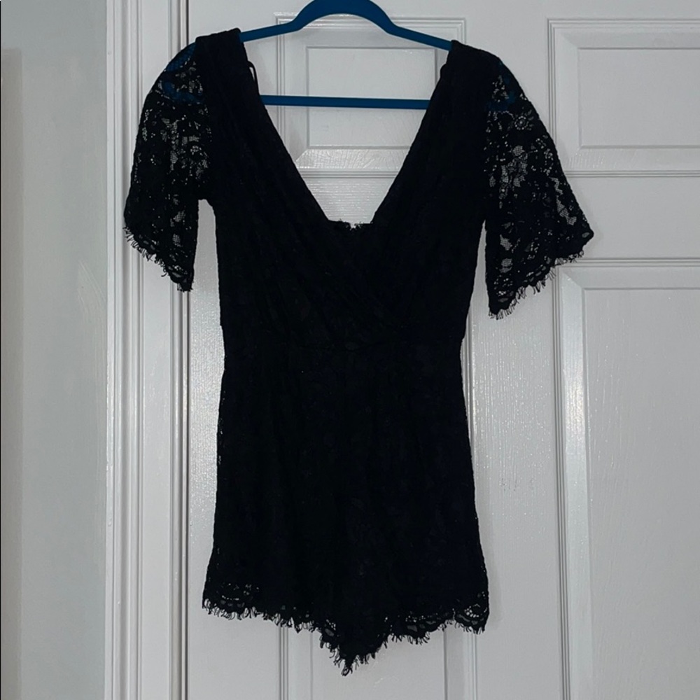 Lace romper